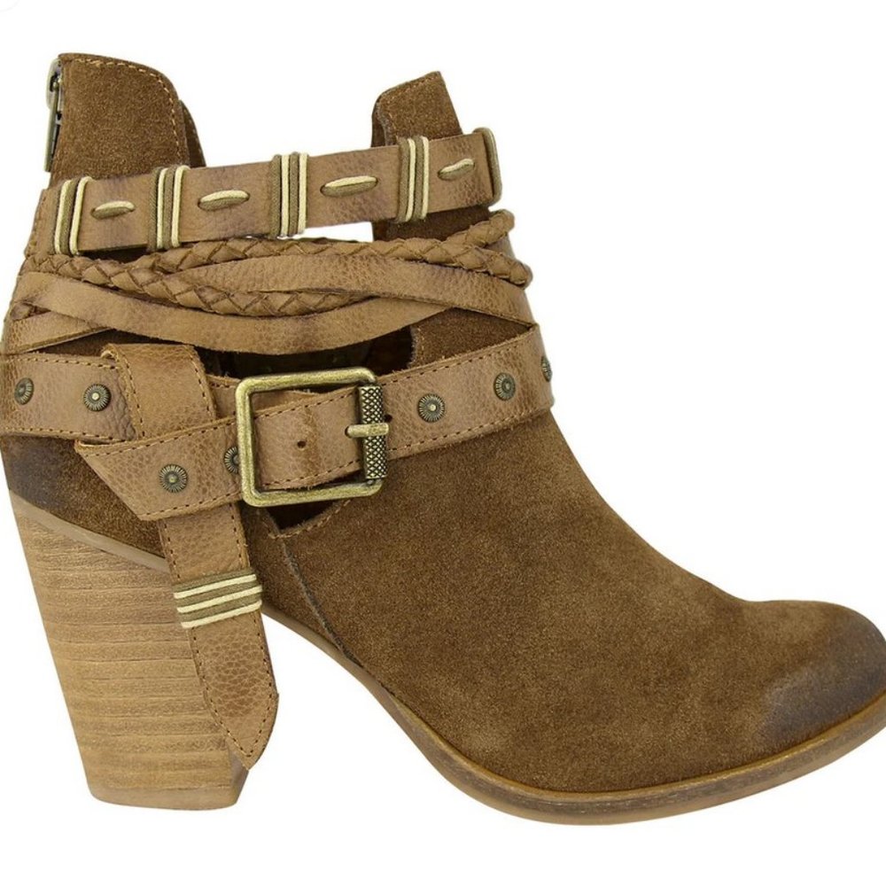 NAUGHTY MONKEY CUTHBERT TAUPE SIZE 10